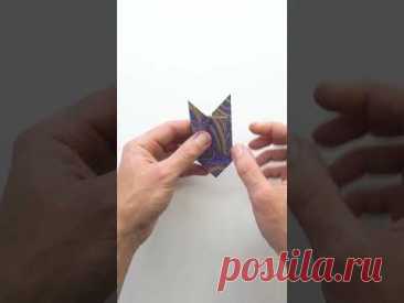 How to Make an Origami Gift Bag. Paper craft