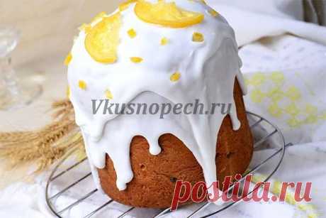 Глазурь для кулича: ключевые моменты приготовления