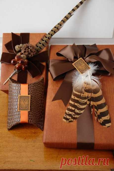 The 50 Most Gorgeous Christmas Gift Wrapping Ideas Ever - family holiday.net/guide to family holidays on the internet