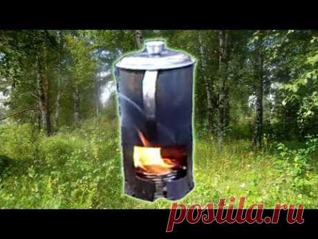 Парафиновая свеча - горелка из помойки )))