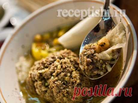Кюфта-бозбаш (суп с рисовыми тефтелями) | Кулинарные рецепты с фото на Рецептыши.ру