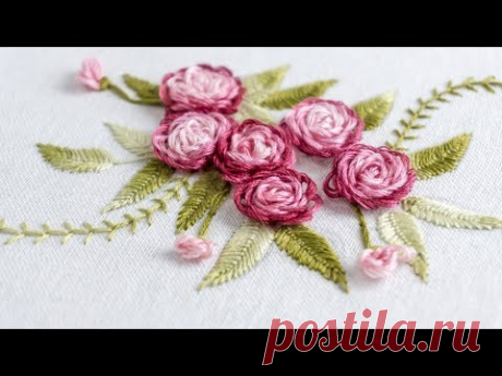Hand Embroidery: Stitch Your Flower Patterns with HandiWorks