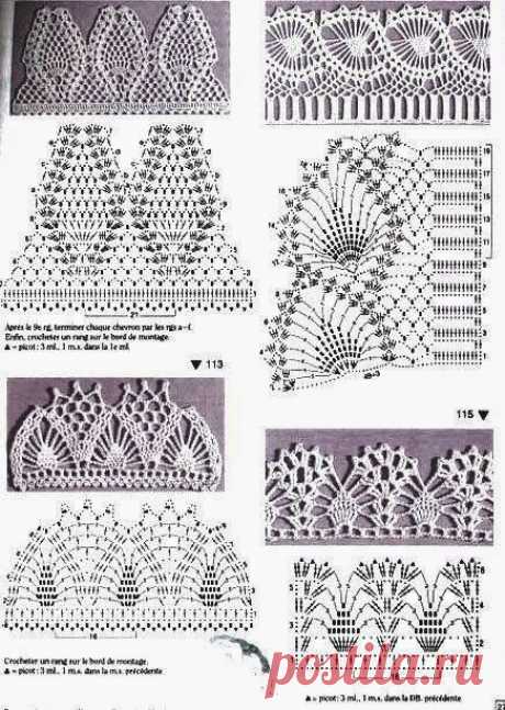 Crochê Tricô - Gráficos: Barrado