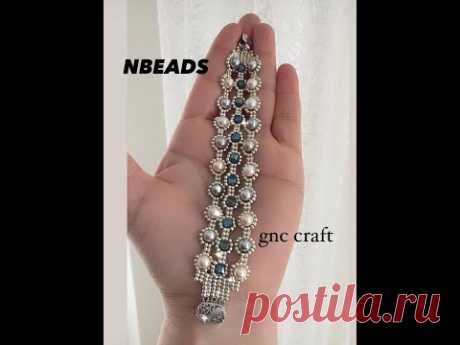 İNCİLİ MANŞET BİLEKLİK PEARL CUFF BRACELET