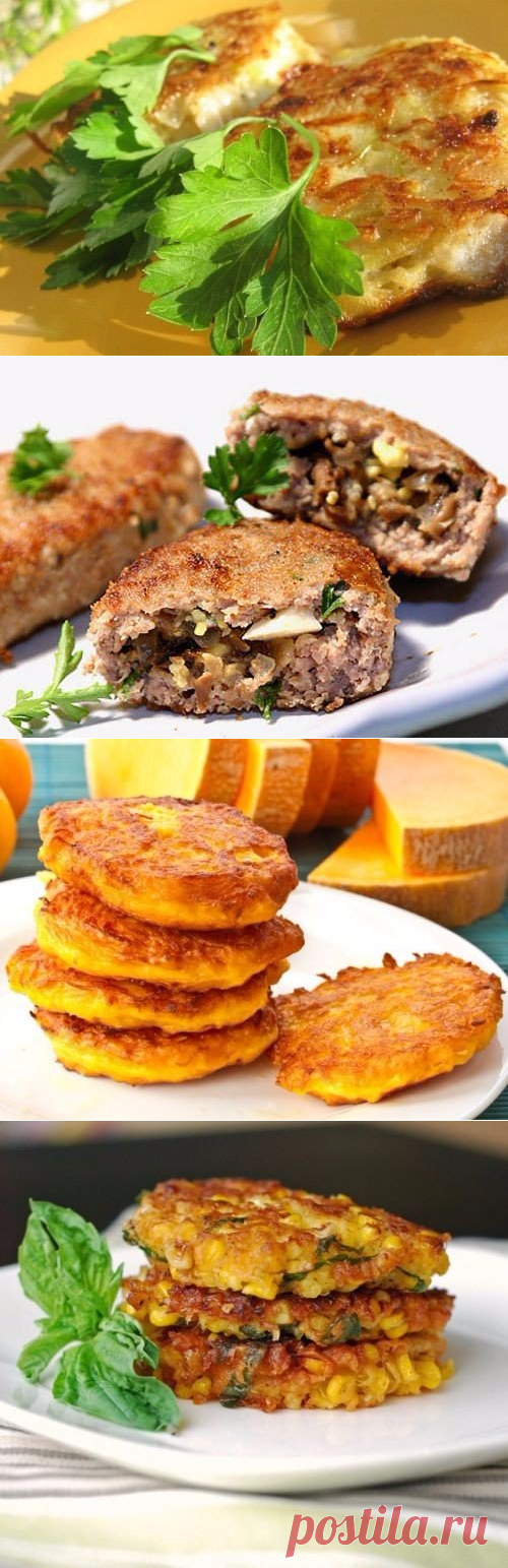10 ВКУСНЫХ РЕЦЕПТОВ КОТЛЕТ БЕЗ МЯСА