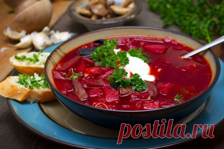 Как приготовить борщ насыщенного красного цвета. Три кулинарных лайфхака | Вкусно и Полезно Пульс Mail.ru
