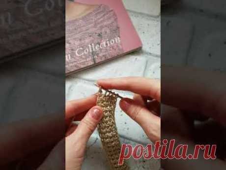 Вяжем круглый жгут крючком ❤ crochet.