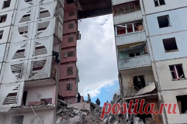 Минобороны прокомментировало обрушение многоэтажки в Белгороде