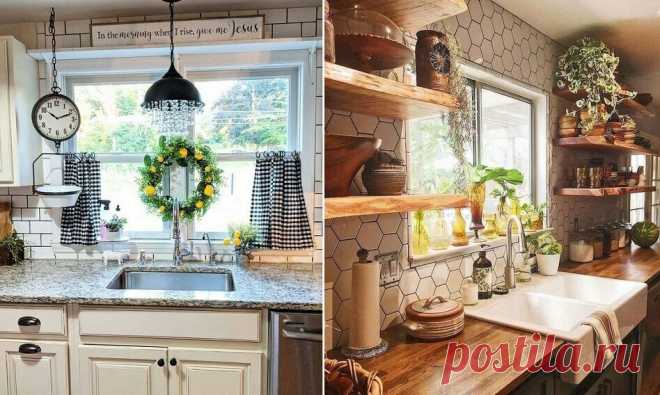 Лучшие советы, как украсить окно на кухне | Lavanda-decor | Яндекс Дзен