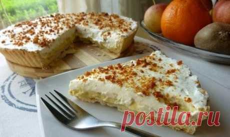 Вкуснейший банановый пирог.