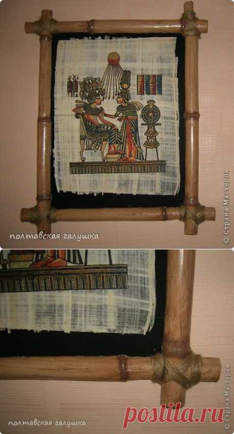 Имитация бамбука