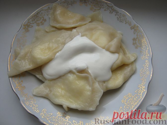 Рецепт: Тесто для вареников (2) на RussianFood.com