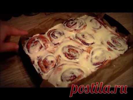▶ CINNAMON ROLLS / СИННАБОН / БУЛОЧКИ С КОРИЦЕЙ - YouTube
