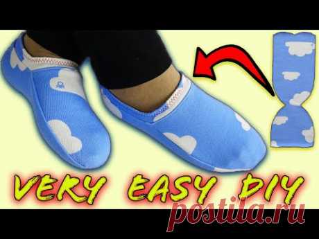 10 MINUTES MAKİNG / Winter Socks Boots For Ladies / Girls / Mans / From Old Clothes or Combed Cotton