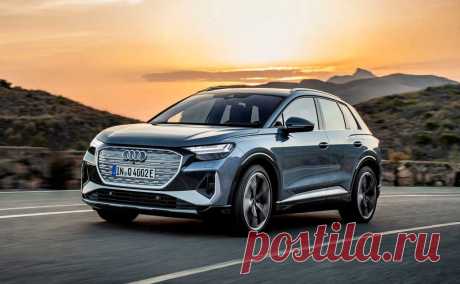 Электрокар Audi Q4 e-tron: салон, модели, техника