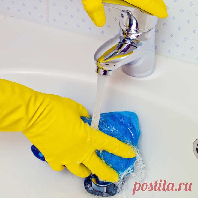Как убрать известковый налет в ванной с разных поверхностей