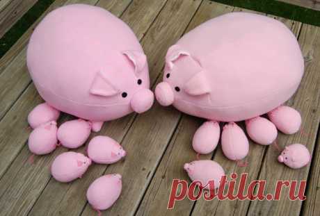 Свинки выкройки игрушек - Форум