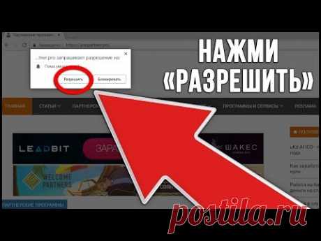 ЗА КАЖДУЮ ПОДПИСКУ РЕАЛЬНО ПЛАТЯТ! КАК ЗАРАБОТАТЬ ДЕНЬГИ НА PUSH-ПОДПИСКАХ В ИНТЕРНЕТЕ