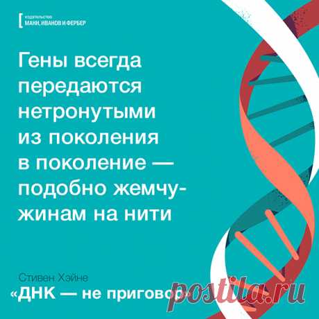Геном содержит самые сокровенные секреты о нас