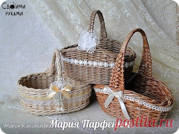 Как сплести овальное дно для корзинки