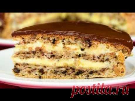 Рецепт самого вкусного орехового торта, покорит вас навсегда! | Appetitno.TV