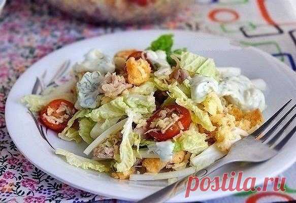 6 салатов с ПЕКИНСКОЙ КАПУСТОЙ!
======================================
1. Салат 