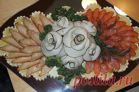 Рыбка Белые розы