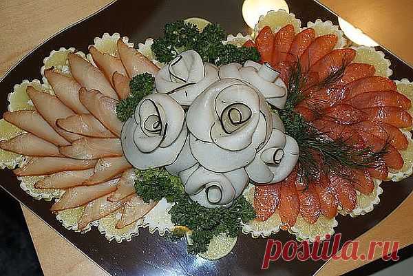 Рыбка Белые розы