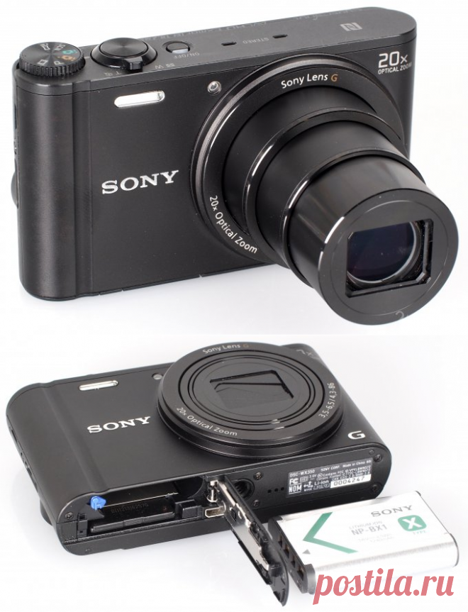 Мега-техника Фотоаппарат Sony Cyber-shot DSC-WX350