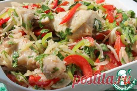 Холодная курица по дунгански – кулинарный рецепт