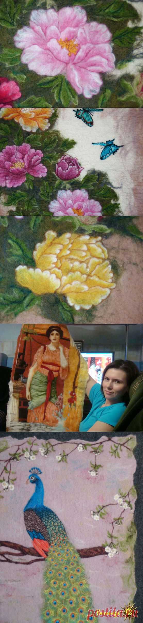 КАРТИНЫ ИЗ ШЕРСТИ.