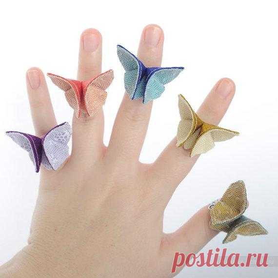 Бабочка из ткани. Мастеркласс по шитью