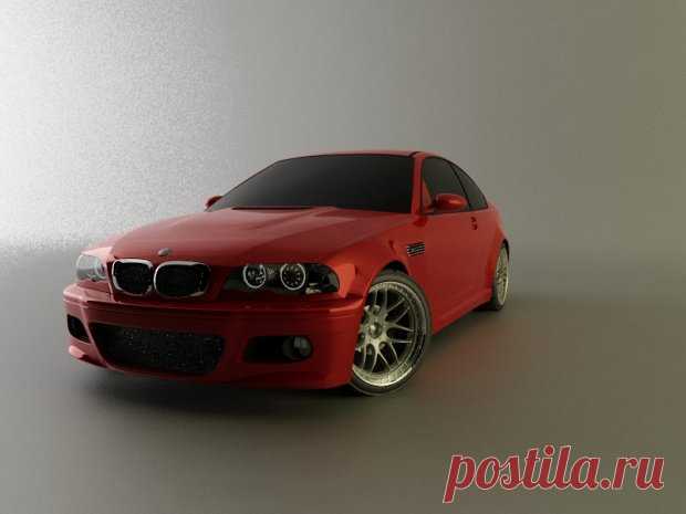BMW E46 M3 Free 3D Model - .max - Free3D