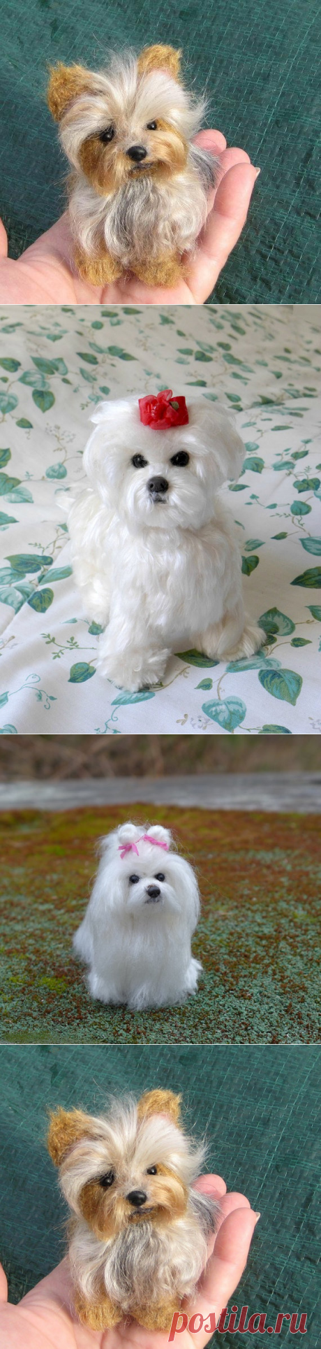 Как живые — или собачки от GourmetFelted