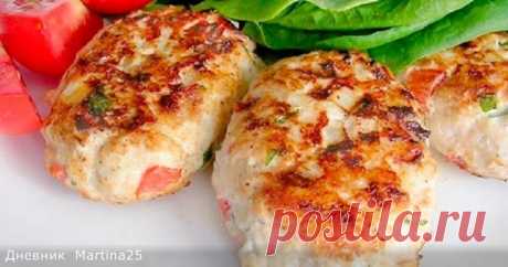 АРОМАТНЫЕ КОТЛЕТЫ С КРАБОВЫМИ ПАЛОЧКАМИ
