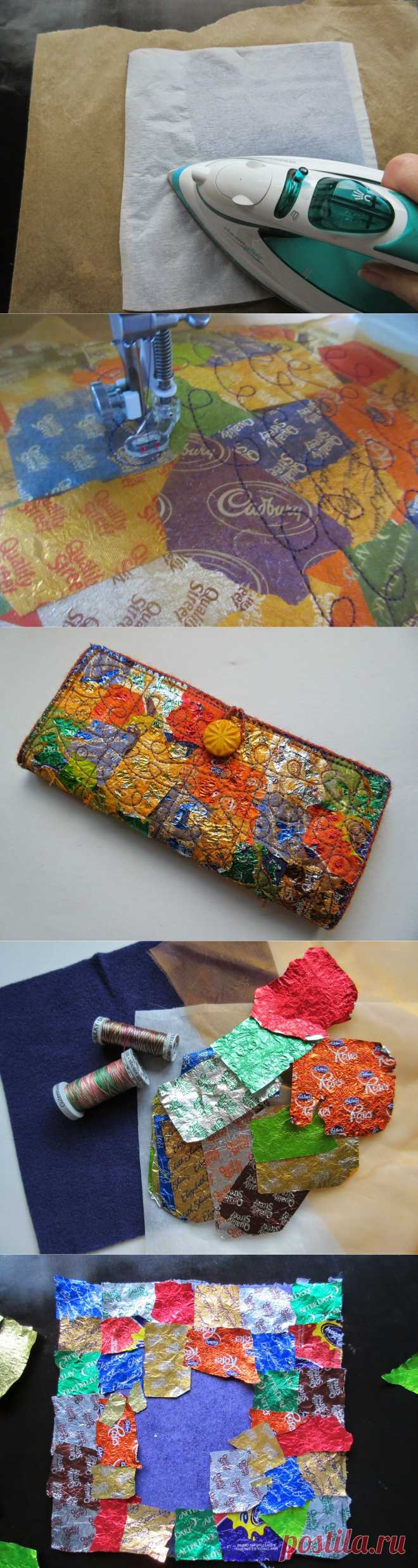 Fiddly Fingers: Tutorial - Sweet Wrapper Textiles