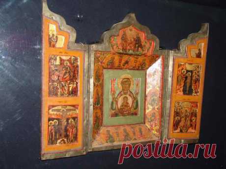 Старинная икона - один из экспонатов музея