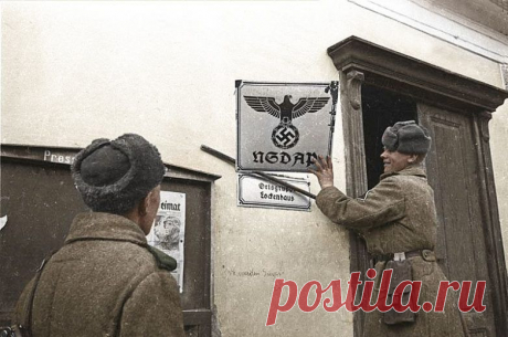 Цветные фотографии Великой Отечественной войны1.