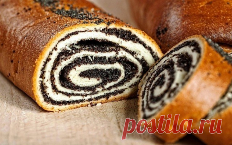 Как приготовить рулеты с маком и орехами  - рецепт, ингредиенты и фотографии