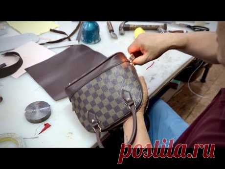 Корейский мастер кожи. Превратите старую сумку LOUIS VUITTON в новую роскошную сумку