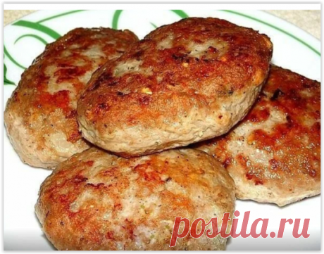 Сочные мясные котлеты с овсянкой - любимый рецепт!
