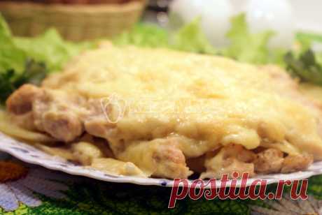 Запеканка картофельная с курицей