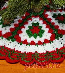 Christmas Crochet Tree Skirt | Crocheting Crafts | Christmas Crafts — Country Woman Magazine