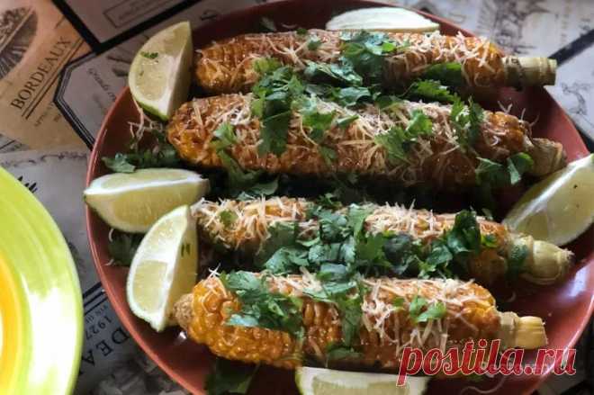 Готовим кукурузу помексикански элотес. Рецепты редактора.