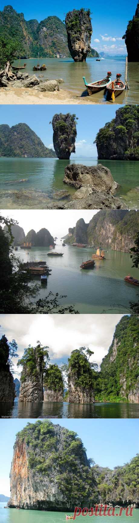 Национальный парк Phang Nga в Таиланде
