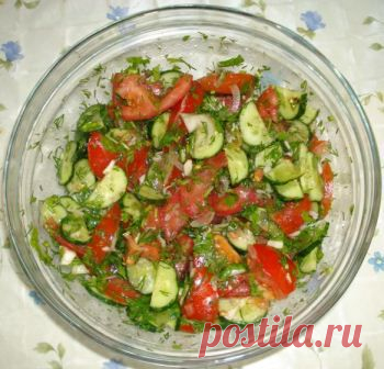 Салаты на скорую руку