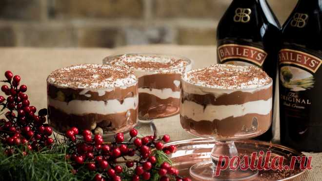 Baileys Brownie Trifle - Twisted