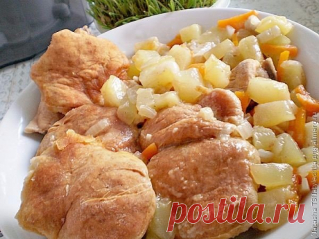 Кобблер с курицей