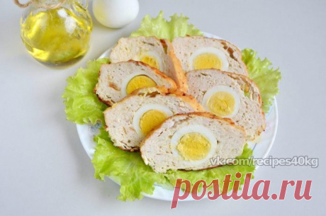 Прикольная идея для современных хозяек: Сытный Мясной рулет