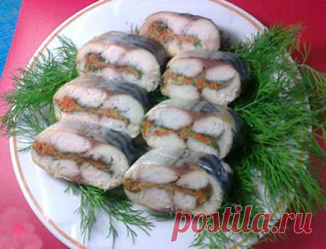 Фаршированная скумбрия